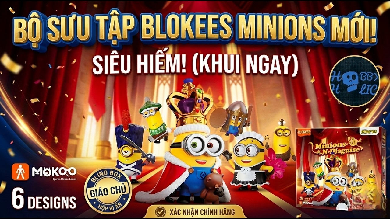 Review Blokees Minions 'N Disguise Lễ Hội Hóa Trang Hóa Trang