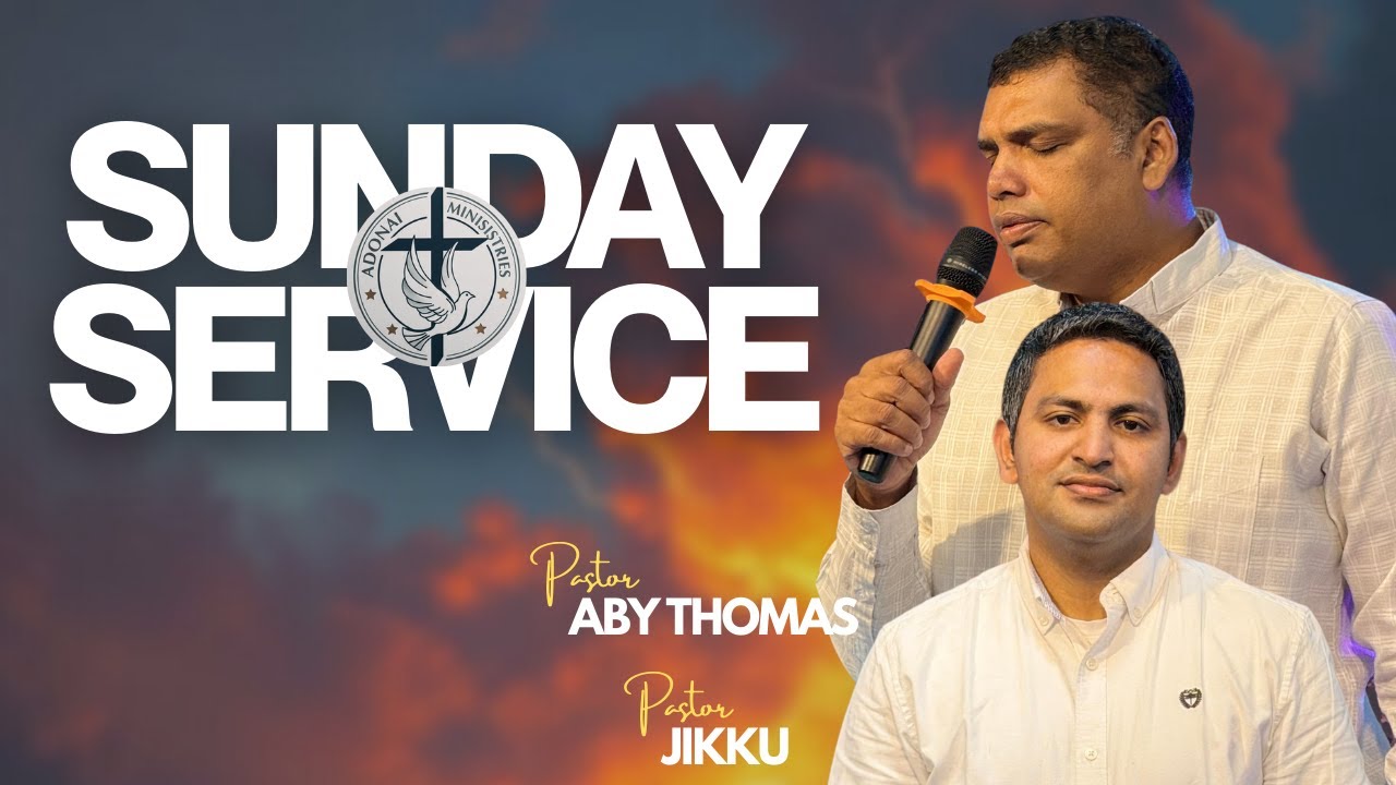 🟣LIVE | SUNDAY SERVICE | ADONAI CHURCH | 15.03.2026 | PR ABY THOMAS
