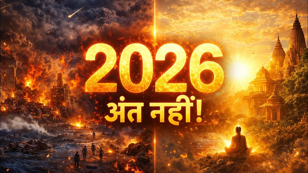 2026 क्या अंत है या शुरुआत? भविष्यवाणियाँ जो दुनिया बदल देंगी ।