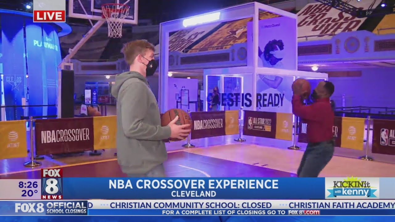Kenny says Cleveland Public Auditorium has been transformed into an ''NBA Disneyland'