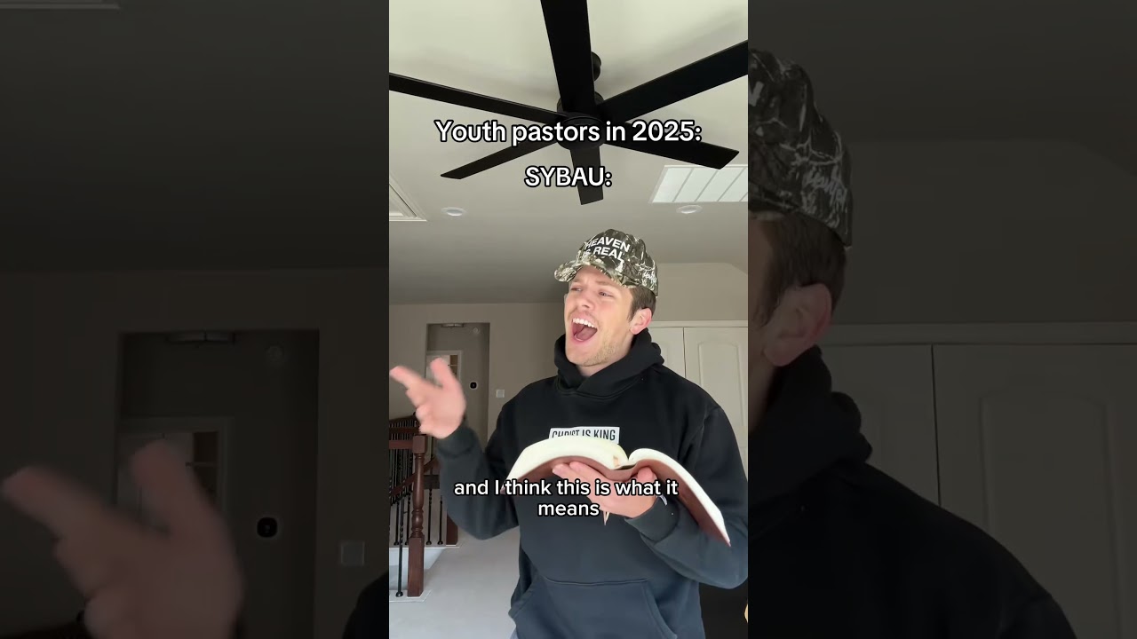 Youth pastors in 2025 be like&hellip;