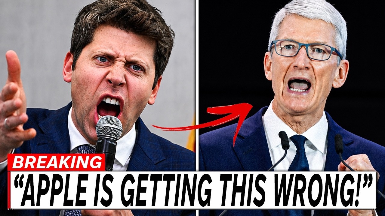 BREAKING: Sam Altman Just EXPOSED Apple After They Sued OpenAI