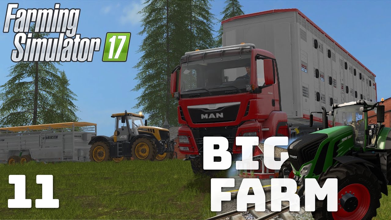 Let's play Fs17 Big-Farm #11 