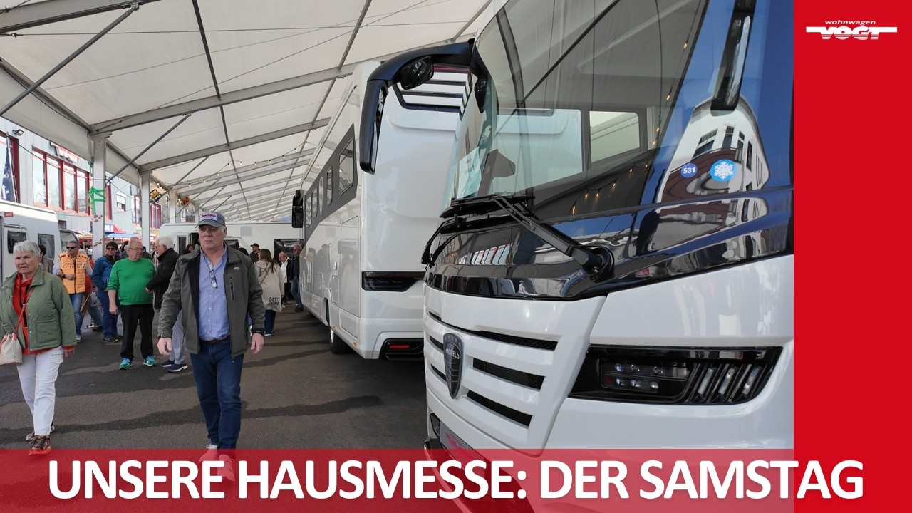 Camping-Hausmesse mit 300 Fahrzeugen - der Samstag: wieder mit viel Sonne und vielen tollen Gästen 😎