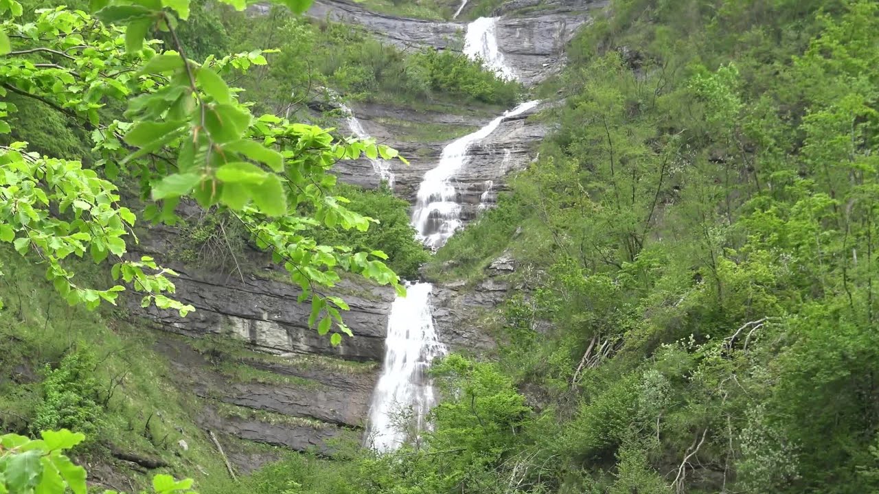 Cascata della Volpara relaxing natural sounds
