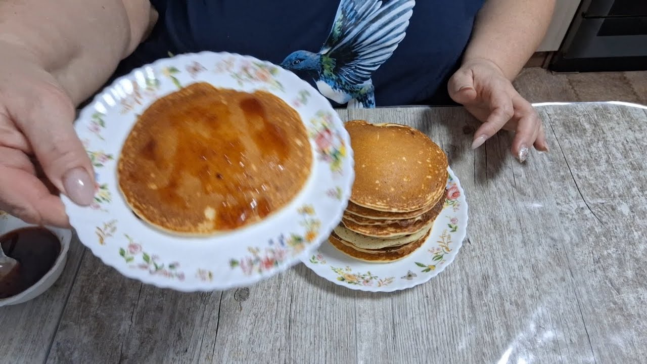 НАИВКУСНЕЙШИЕ КЛАССИЧЕСКИЕ ПАНКЕЙКИ.🥞 😋