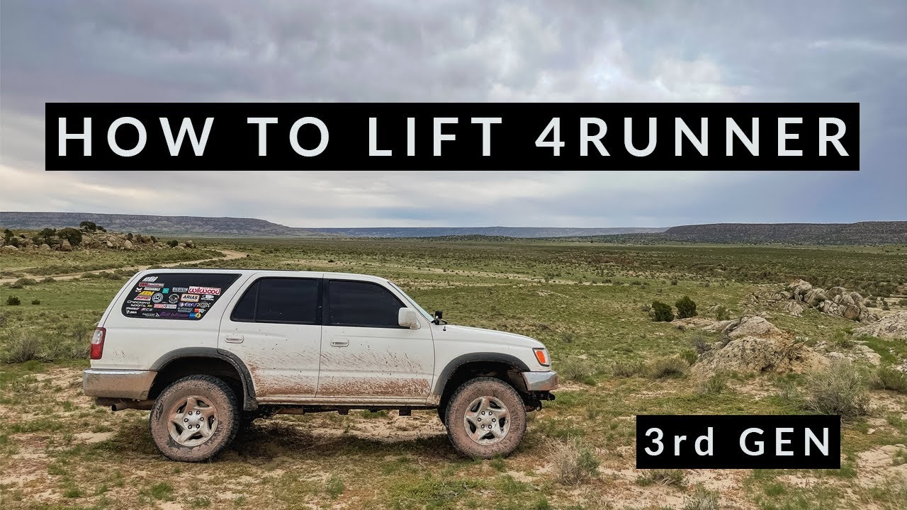 3rd Gen 4runner EASY LIFT - Bilstein 5100 - EP. 33 - 98 Toyota 4Runner