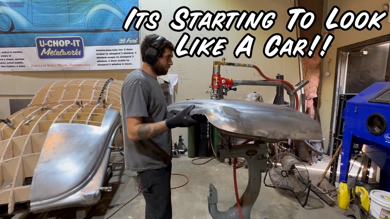 36 3 Window Conversion PART 3 Welding and Fitting Panels