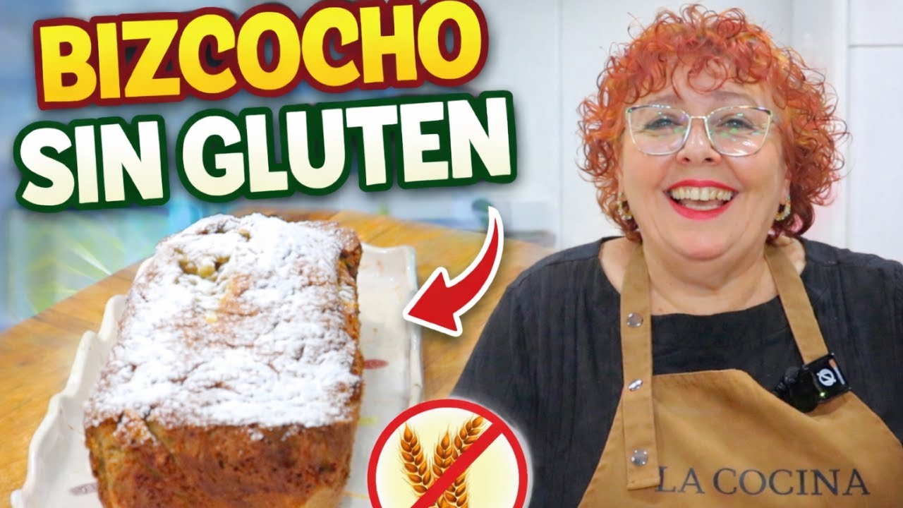 Mi receta de bizcocho sin gluten | Perfecto para celíacos