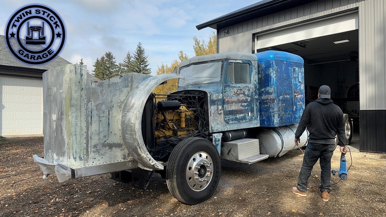 Peterbilt 359 Restoration Ep.77 Prepping for Paint