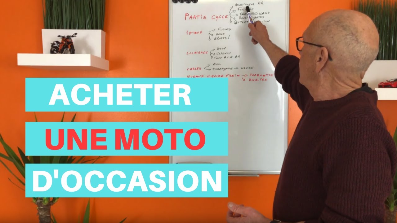 MOTO D'OCCASION : CE QU'IL FAUT VÉRIFIER !