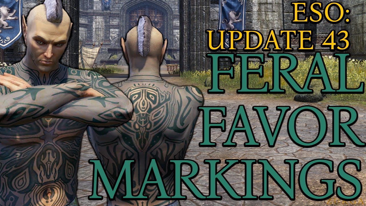 Feral Favor Markings | Update 43 | ESO