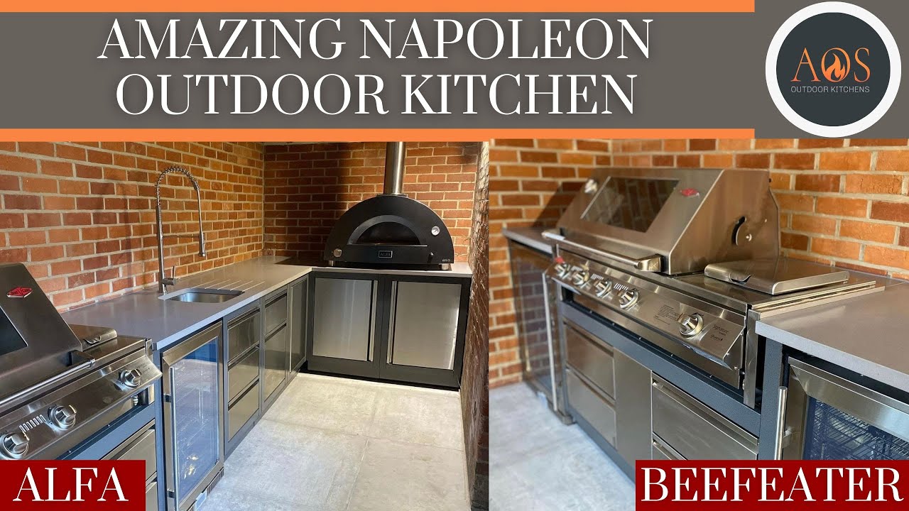 NAPOLEON OUTDOOR KITCHEN | GARDEN IDEAS | ALFA BRIO | BEEFEATER | ALFRESCO