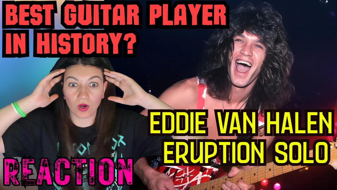 FIRST TIME REACTION TO VAN HALEN! EDDIE'S ERUPTION GUITAR SOLO