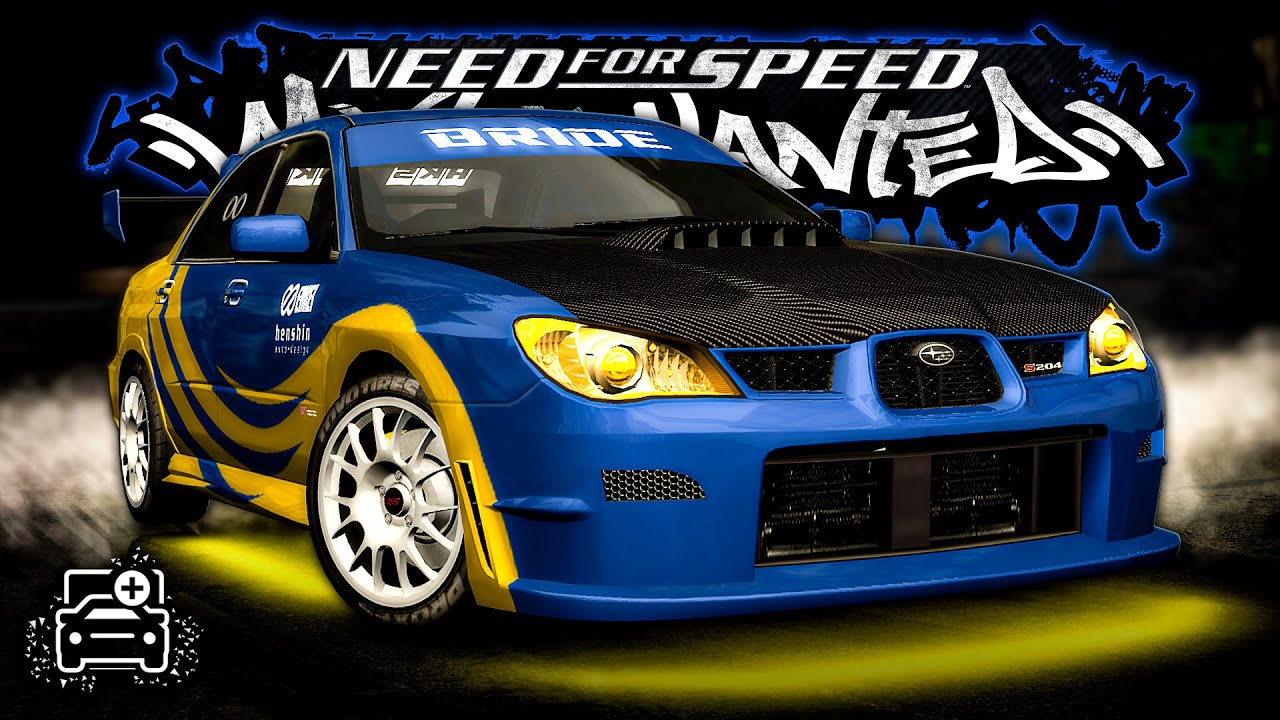 NFS Most Wanted | Subaru Impreza WRX STi (S204) Extended Customization & Gameplay