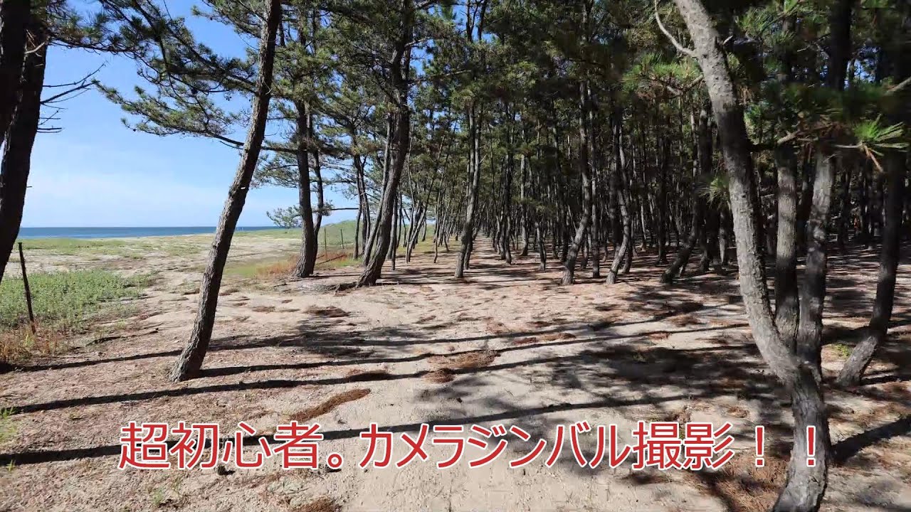 カメラジンバル、初撮影！！