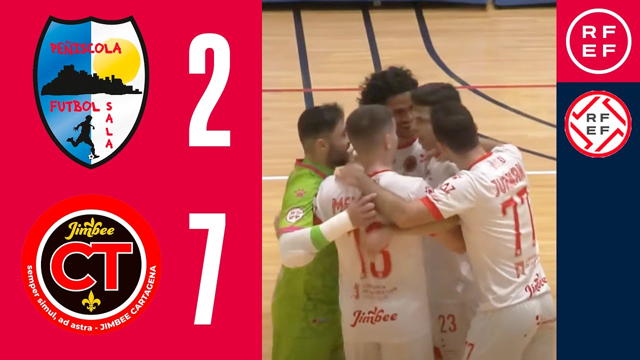 Resumen #PrimeraDivisiónFS | Servigroup Peñíscola 2-7 Jimbee Cartagena | Jornada 11