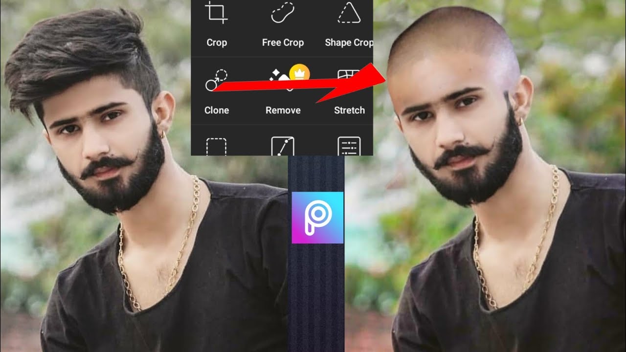 PicsArt takla editing |  taklu editing kaise kare | PicsArt bald head editing | funny editing