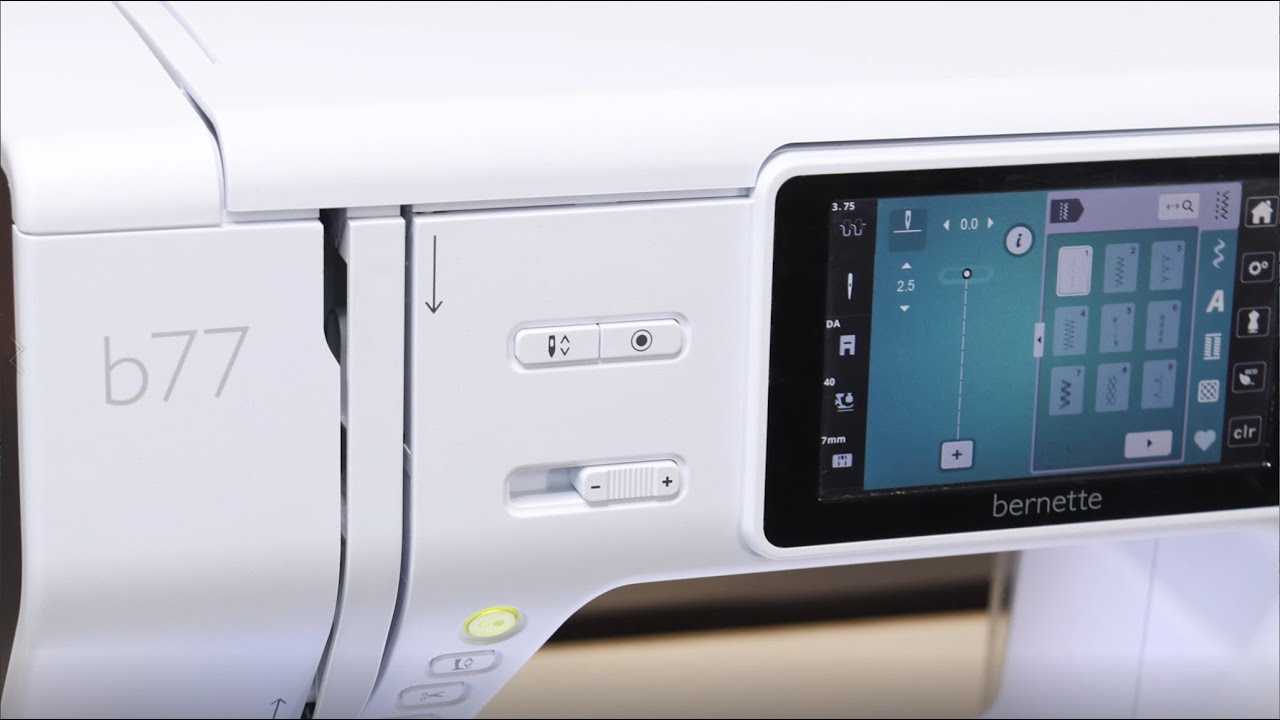Bernette b77 sewing and quilting machine made by Bernina