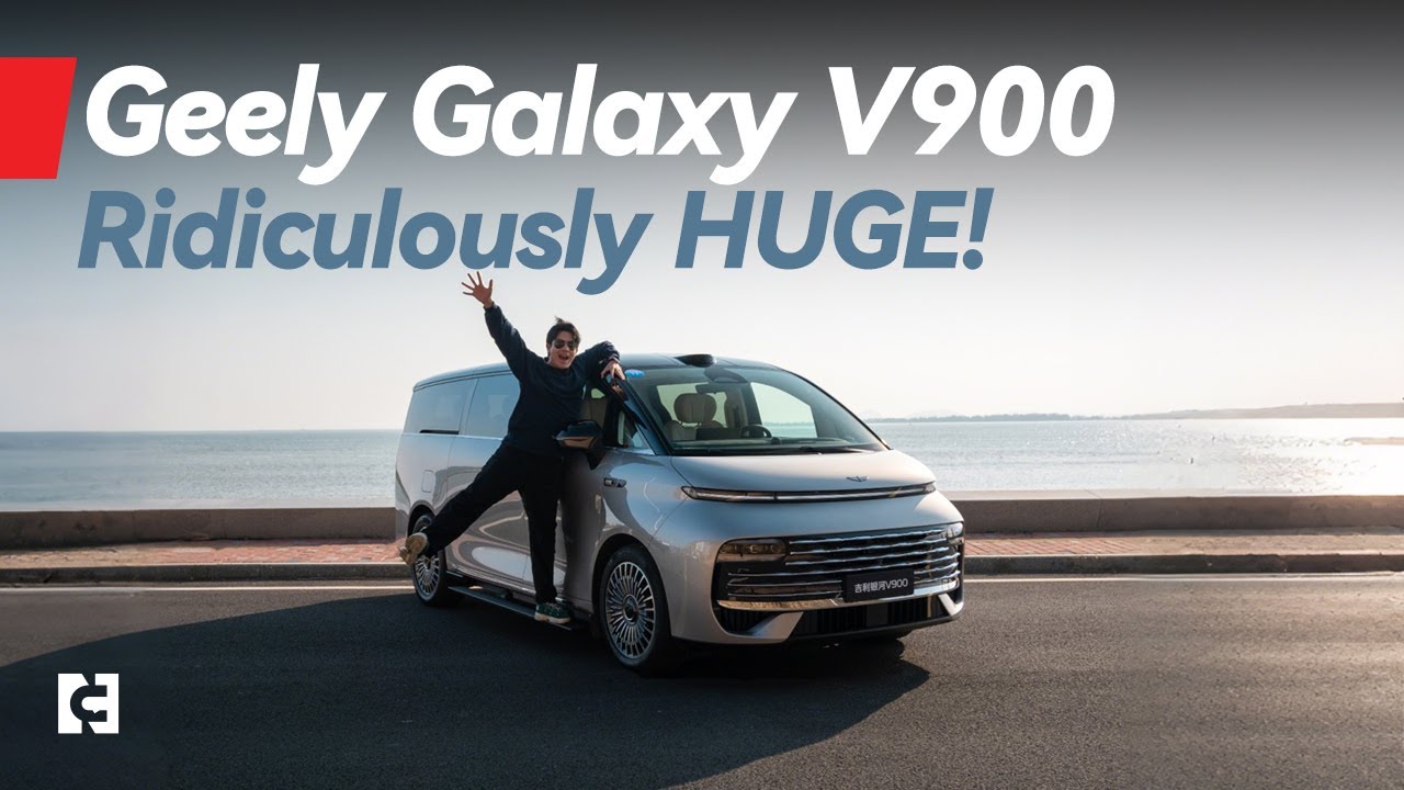Ridiculously HUGE! Fits 42 People?! Geely Galaxy V900 Review