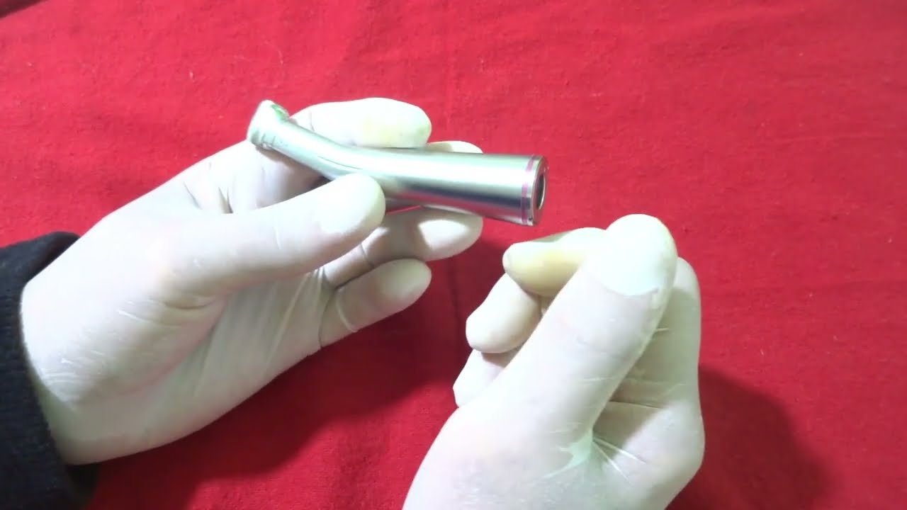 manutenção do contra ângulo importado