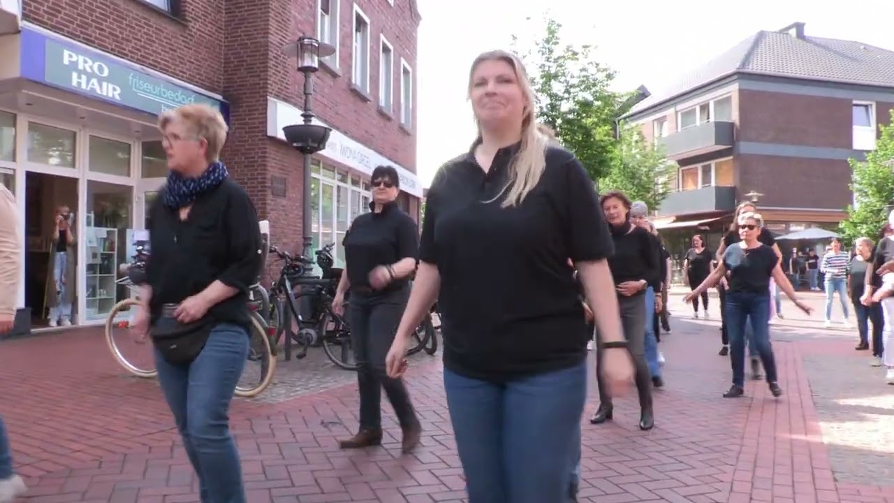 Linedance Flashmob 2024 in Neuenkirchen (Rheine) 