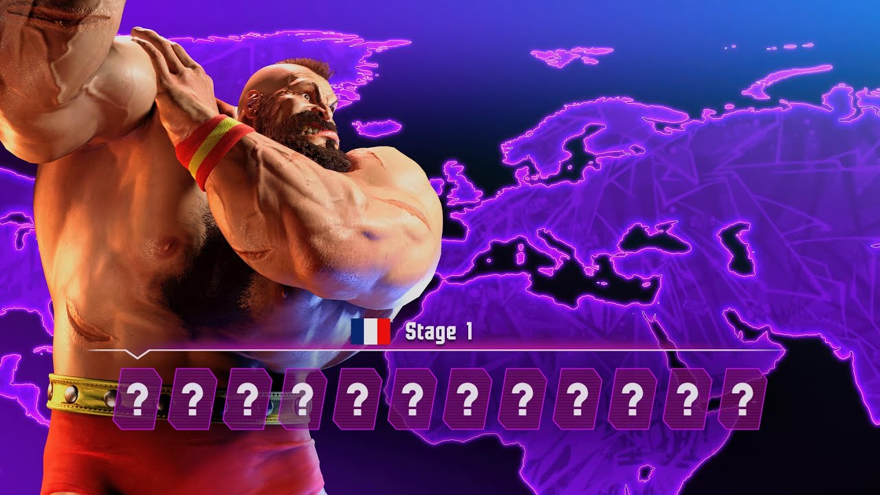 Street Fighter 6 - Аркадный режим Зангиева (классический костюм)