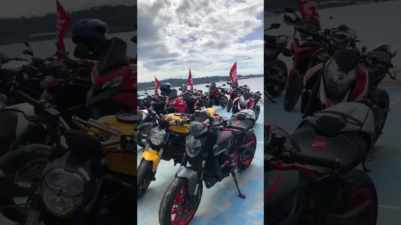 Ducati Bikes at Ducati Philippines 1st official Ride at Subic Bay