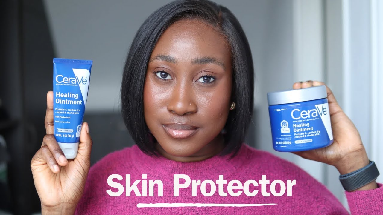 How AND When TO USE CERAVE HEALING OINTMENT | Application on Bare Skin and Makeup | WINTER ESSENTIAL
