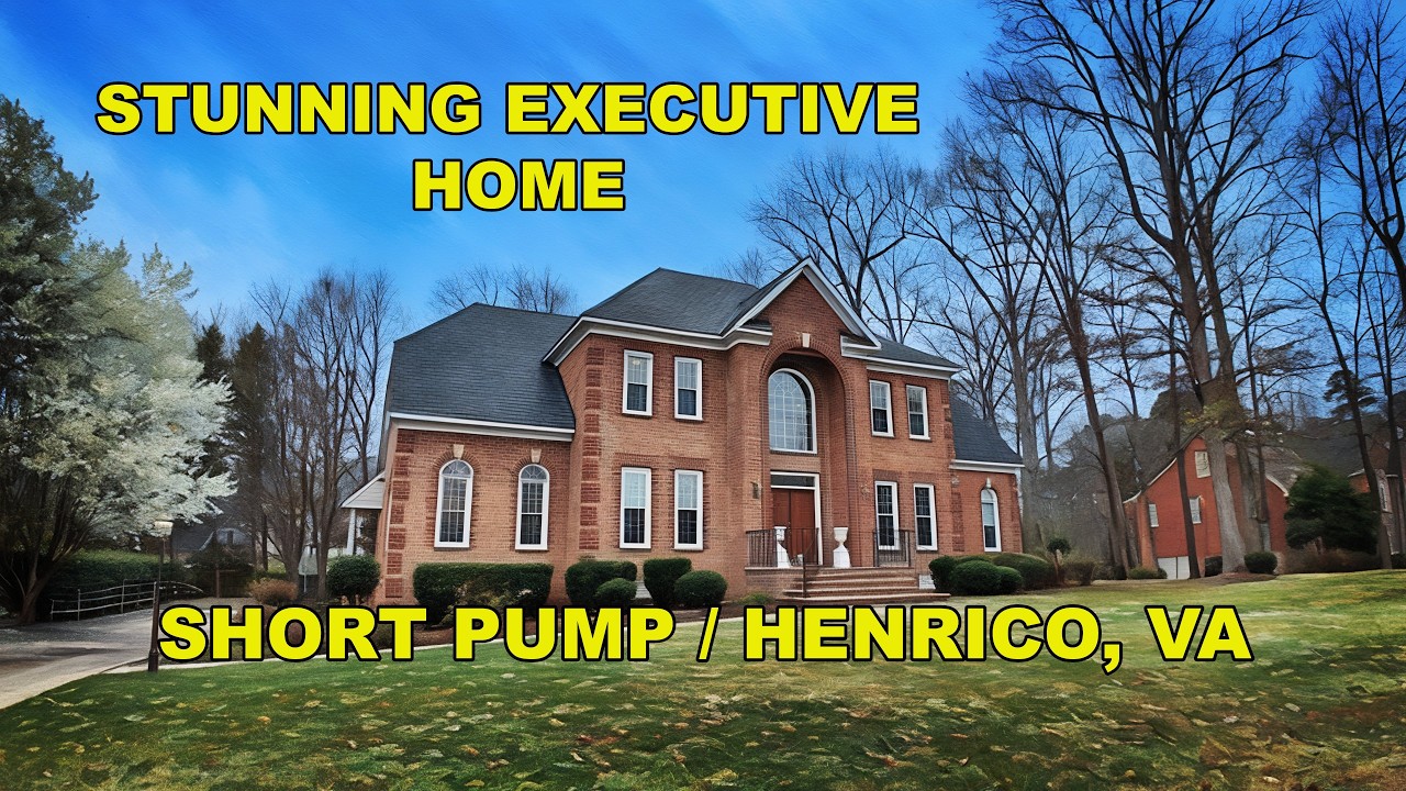 Просторный роскошный дом с 5 спальнями в Шорт-Пампе/Хенрико, Вирджиния, от 1 395 400 долларов.