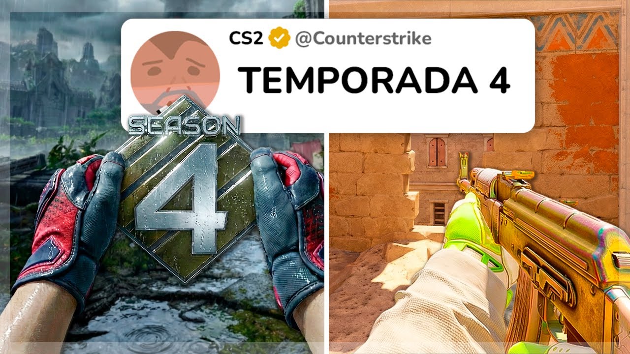 LLEGA la TEMPORADA 4 de CS2 - NUEVOS MAPAS, SKINS y CAMBIOS