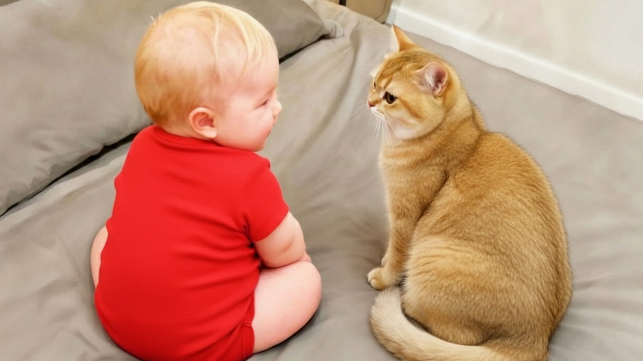 When Your Cat Becomes Baby s Watchman 🐱👶 Cutest Moments Of Baby And Cat
