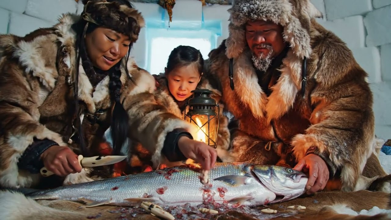 How Eskimo Parents Care for Children During –70°C Arctic Winters