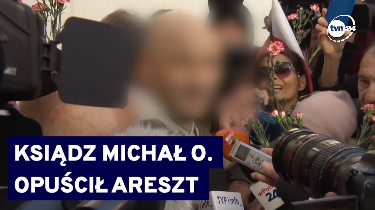 Ksiądz Michał O. opuścił areszt. Wpłacono 350 tys. zł kaucji @TVN24