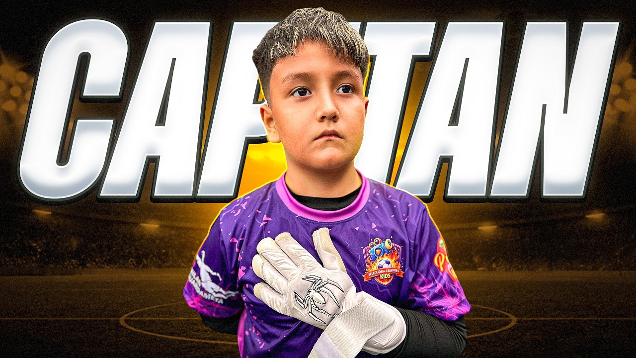 THIAGO es el nuevo CAPITÁN de la SELECCIÓN de CREADORES KIDS 🔥👑⚽