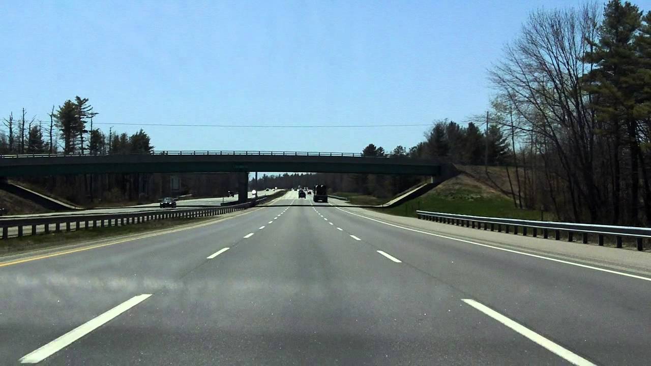 Maine Turnpike (Interstate 95 Exits 36 to 25) southbound