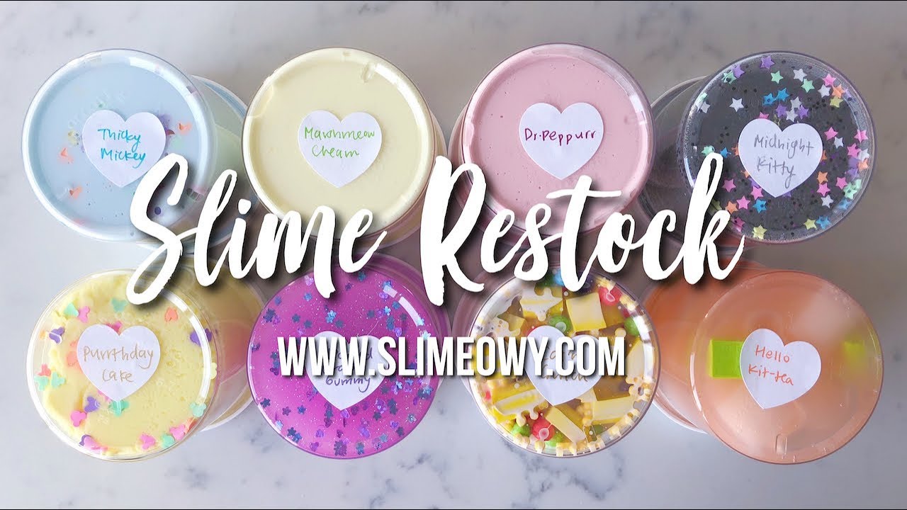 SLIME RESTOCK: MYSTERY DUOS AND MORE! July 14