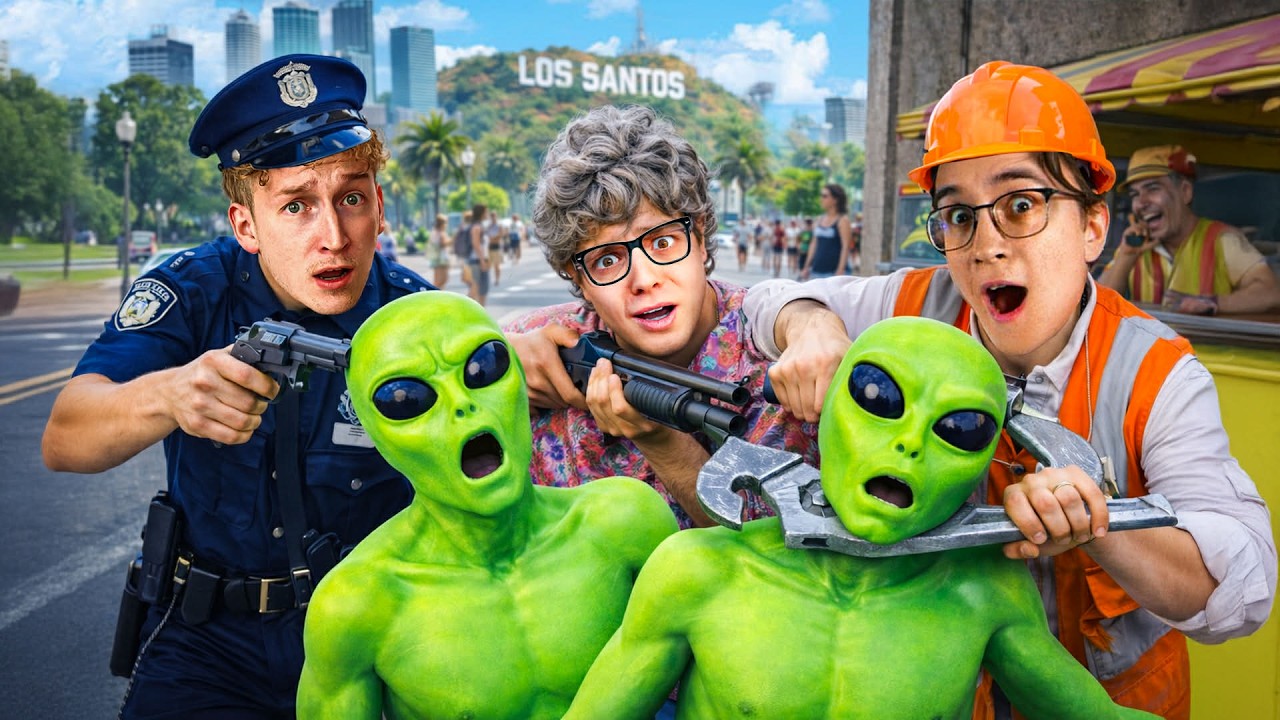 GTA 5 PRZEZ MAPĘ ale JESTEŚMY IMPOSTORAMI z KALUCH i SHEO