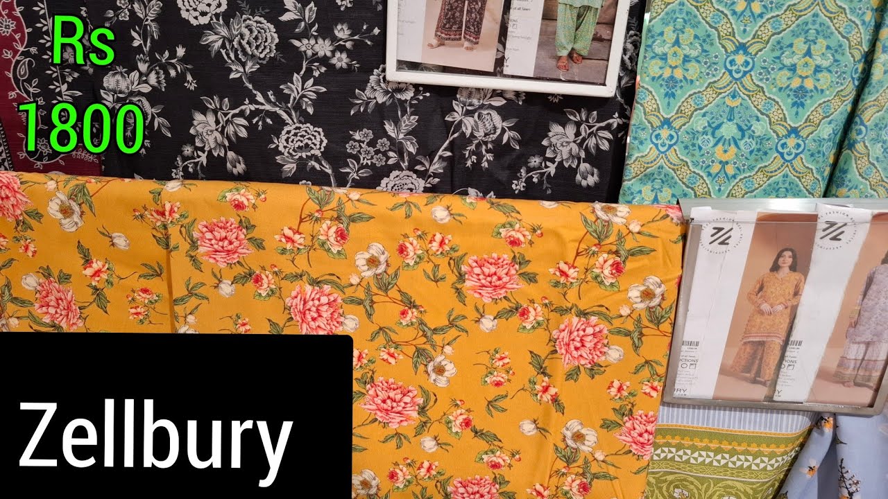 Zellbury New Collection 2025♥️Zellbury Winter UnStitched Collection 2025♥️Zellbury suit