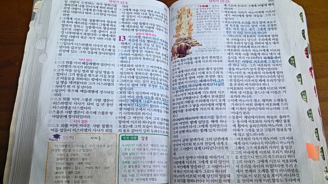 사사기11장~사사기14장 말씀  줌마씨의리얼성경읽기 