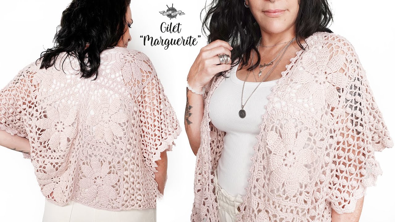 Crochet gilet 