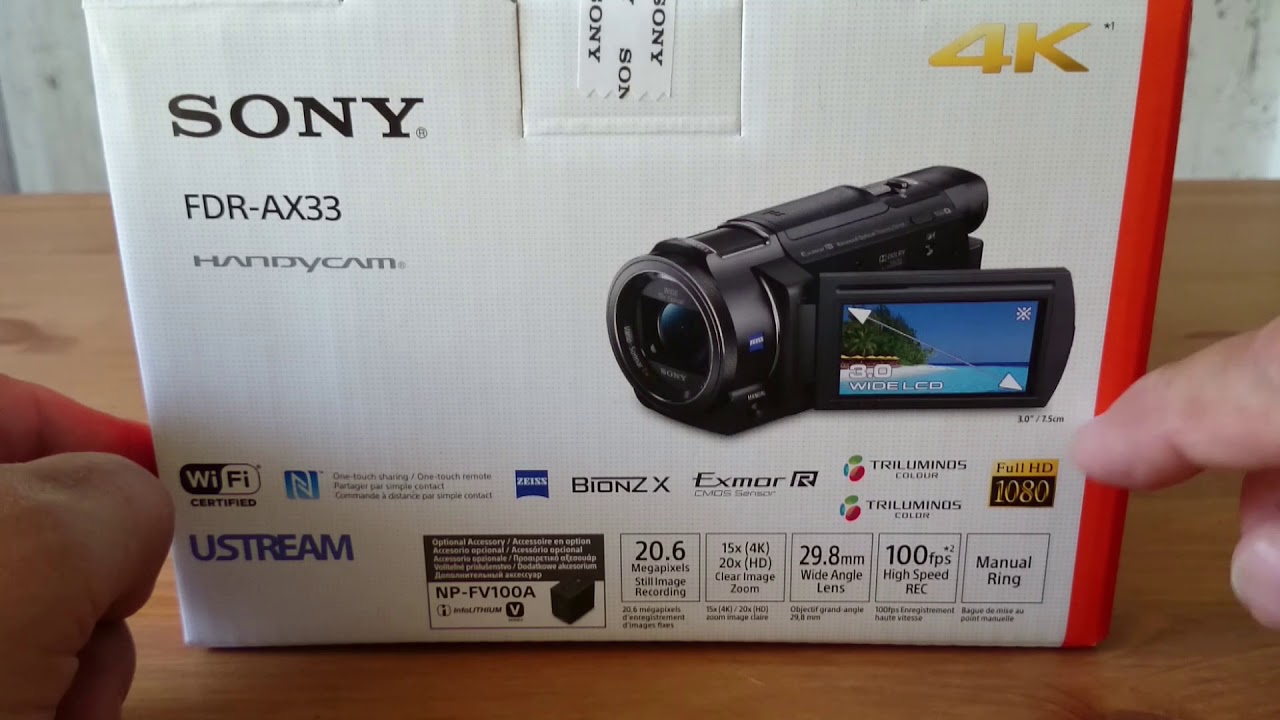 Чем я снимаю видео и почему я приобрел видеокамеру Sony FDR-AX33