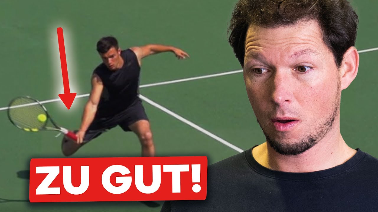 Tennis-Stopball: GEILE Technik!