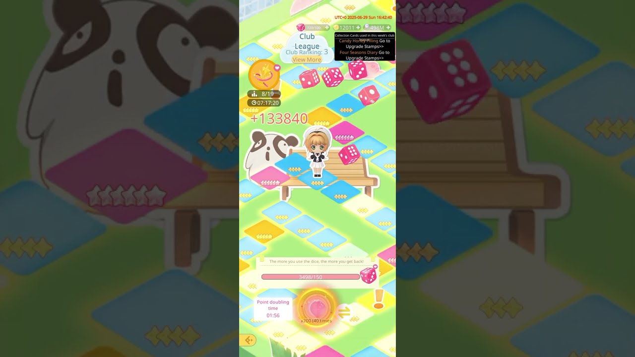 Cardcaptor Sakura Memory Key Monopoly club strategy