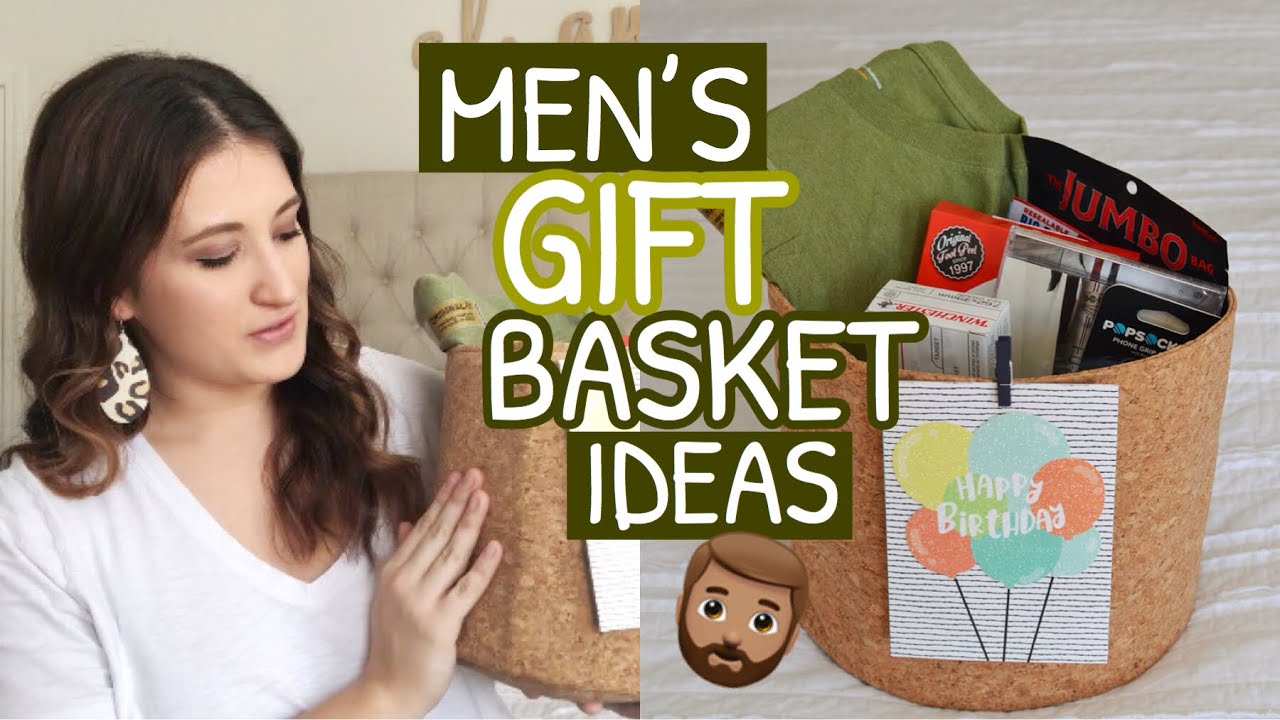 MEN’S GIFT BASKET IDEAS | HUSBAND BIRTHDAY GIFT