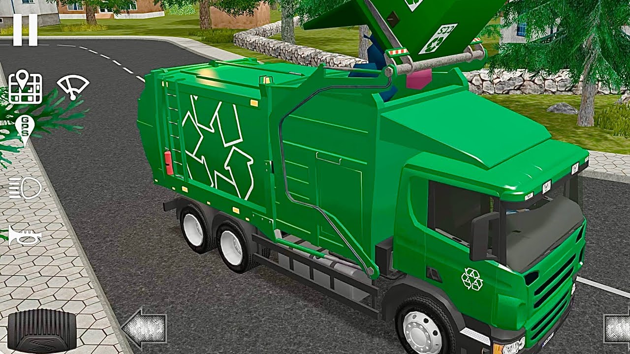 ♻️ Trash Truck Simulator: Garbage Collection Gameplay | Garbage Recycling