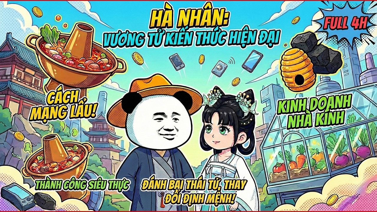《Full 4H》Hà Nhân Xuyên Không Thành Thế Tử Ngốc