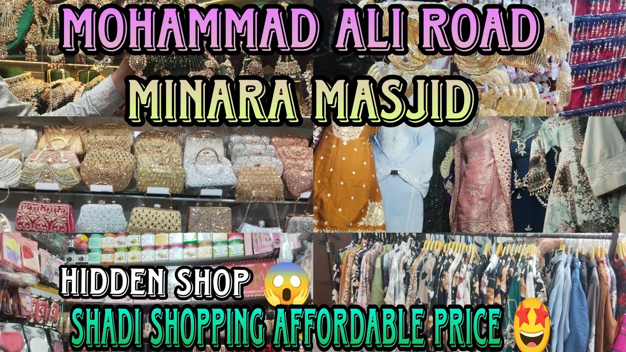 Mohammad Ali Road | Minara Masjid Ki Hidden Market | Best Price Shopping🛍️Itna Sasta Sab 😱