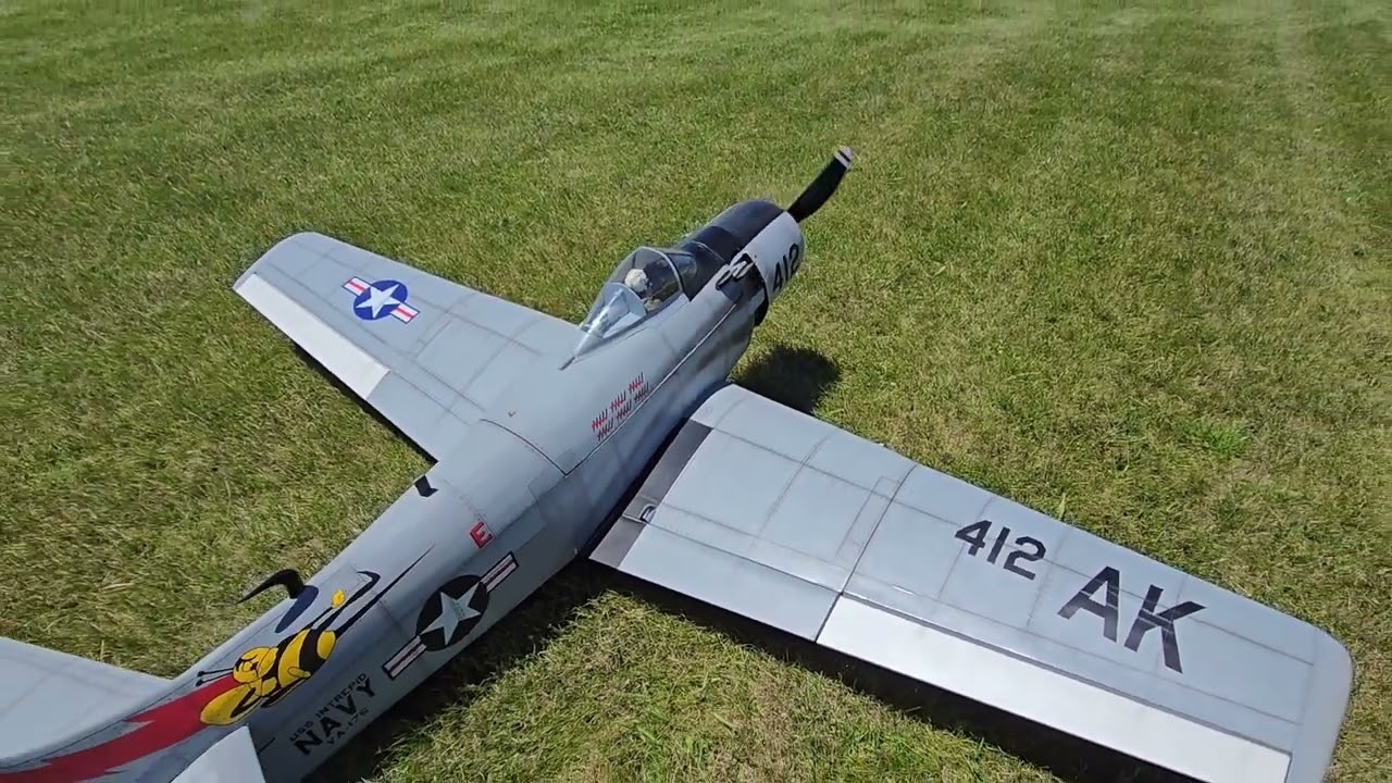 legend Hobby A-1 Skyraider large scale Rc Warbird