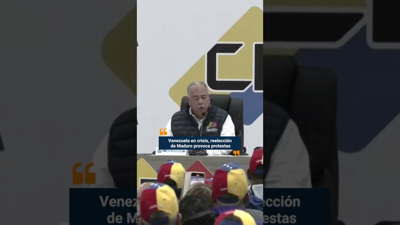 &iexcl;Maduro arrasa! Reelegido para un tercer mandato con el 51.20% de los votos